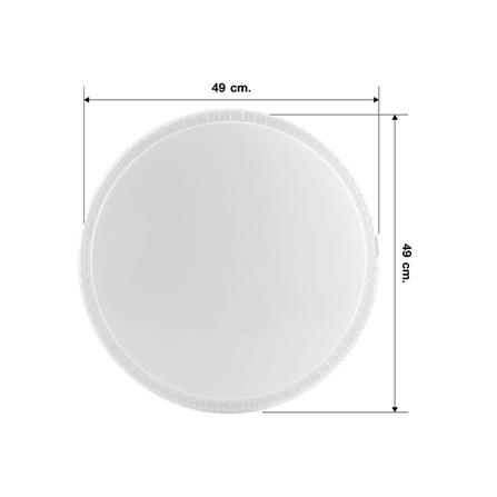 ไฟเพดาน LED EVE 570962 42 วัตต์ DAYLIGHT COOLWHITE WARMWHITE 20 นิ้ว สีขาว_6