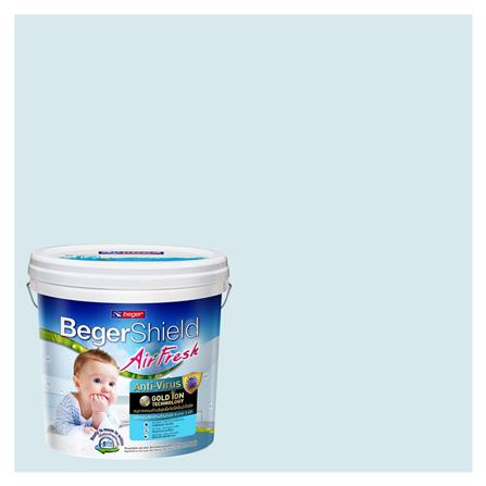 WATER-BASED INTERIOR PAINT BEGER AIRFRESH GOLD TWILIGHT TWINKLE #031-2 SEMI-GLOSS 9L