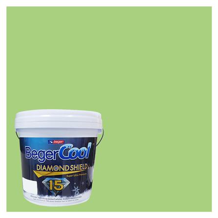 WATER-BASED EXTERIOR PAINT BEGER COOL DIAMONDSHIELD 15 FAVORITE PLANT #064-5 SEMI-GLOSS 9L