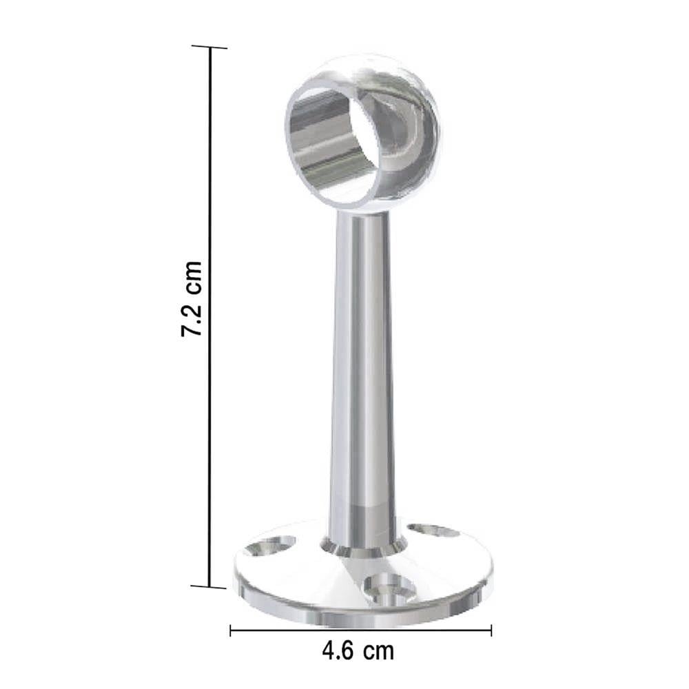 ตัวรับท่อกลมกลวง DEXZON ZCCH-10-SKP (แพ็ก 2 ชิ้น)