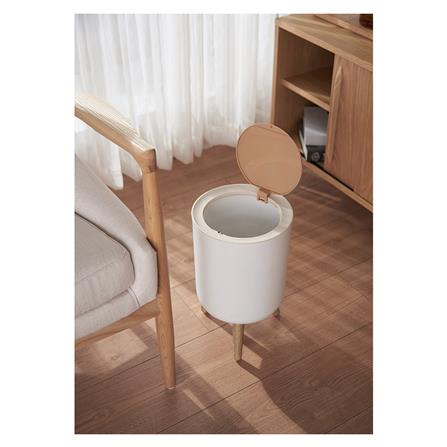 ถังขยะฝากด ACCO MIU 7 ลิตร สีขาว_8