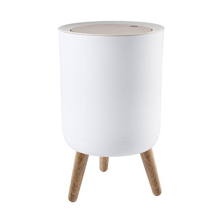 TOUCH TOP DUSTBIN ACCO MIU 7L WHITE