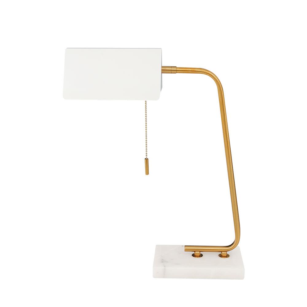 ไฟตั้งโต๊ะ CARINI MT5231WH สีขาว/ทอง_1