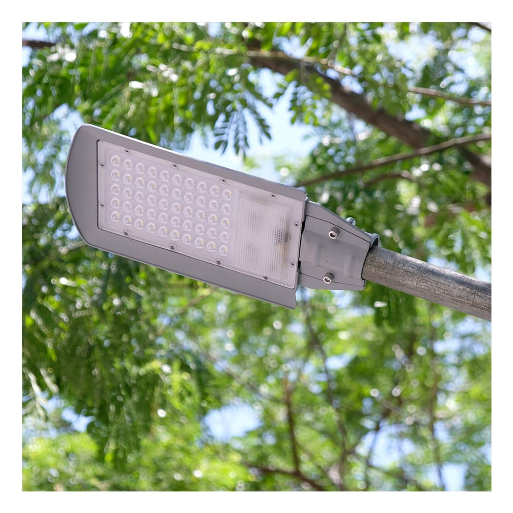 ไฟถนน LED SHINING S-ST05065F-1 50 วัตต์ DAYLIGHT สีเทา