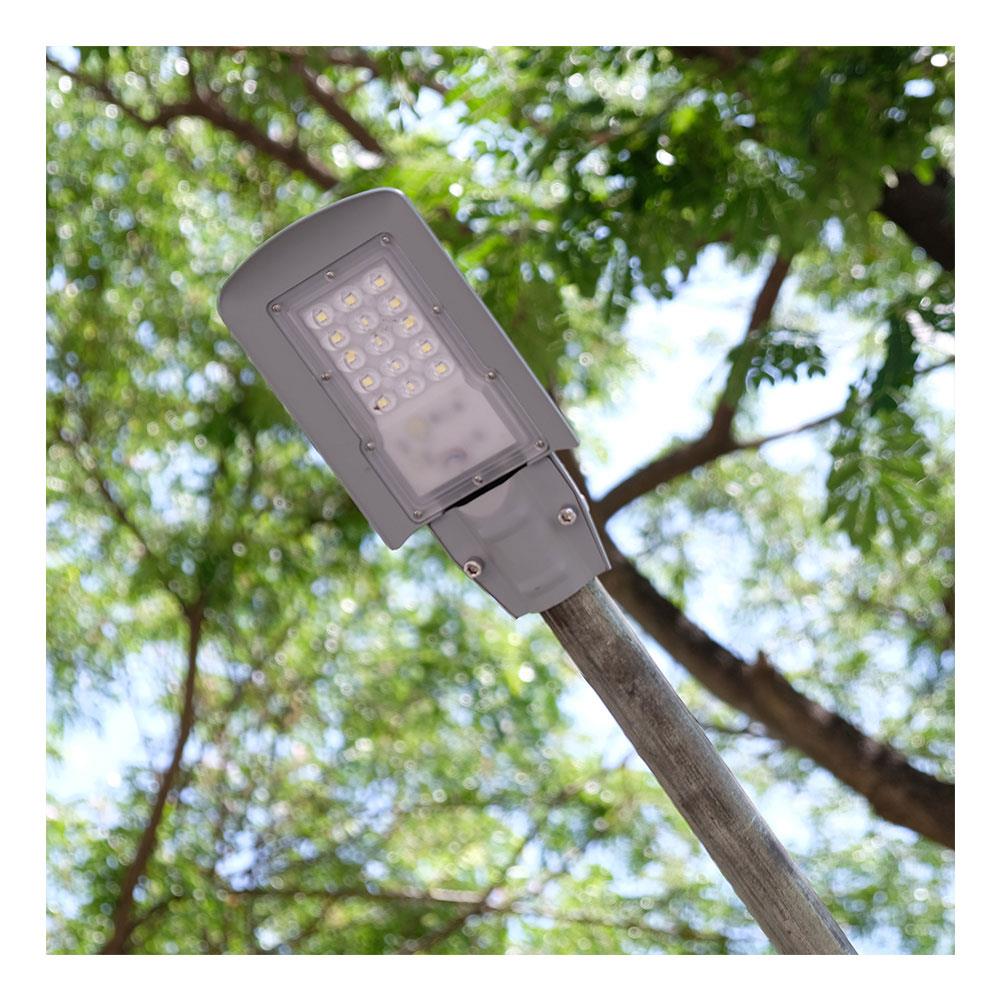 ไฟถนน LED SHINING S-ST03065F-1 30 วัตต์ DAYLIGHT สีเทา