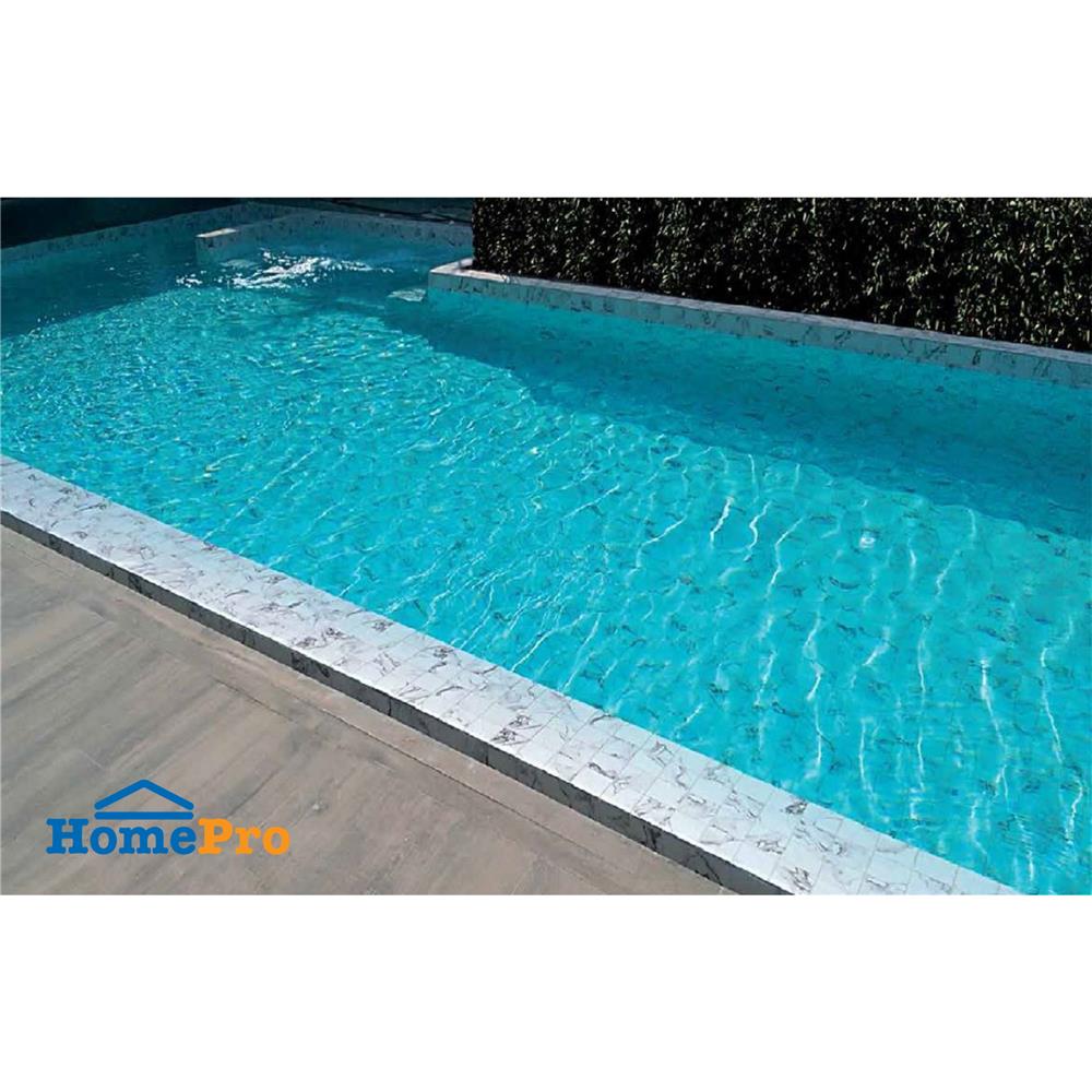 โมเสคพอร์ซเลน 30X30 ซม. COTTO MT4SR1 คาราคัสต้า ขาว