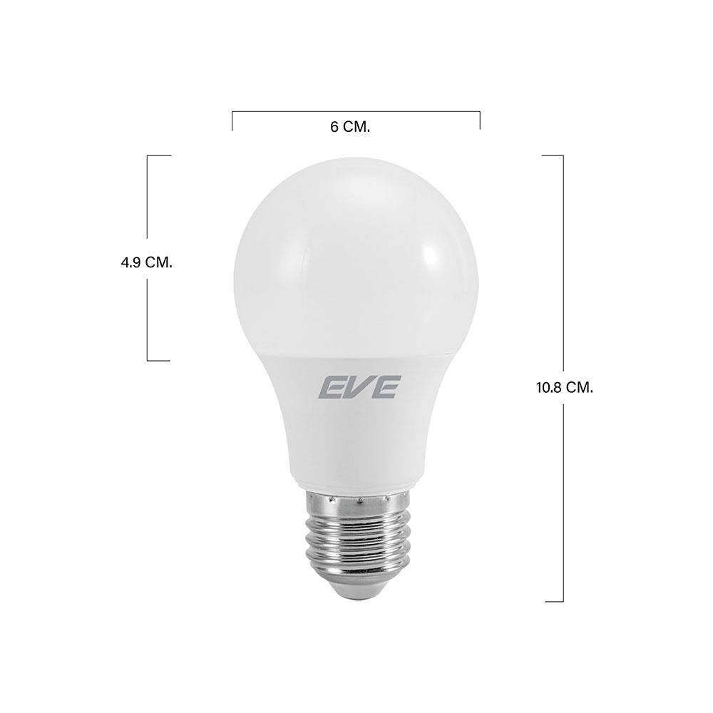 หลอด LED EVE SUPER SAVE 7 วัตต์ DAYLIGHT E27 แพ็ก 4 ชิ้น