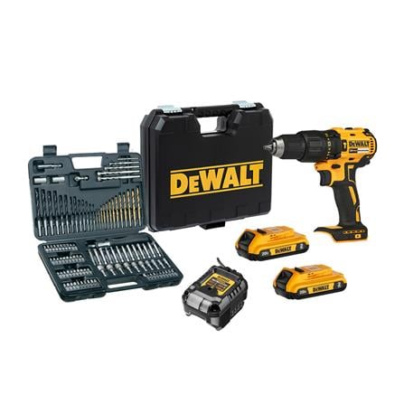สว่านกระแทกไร้สาย (พร้อมแบตเตอรี่) DEWALT DCD7781D...