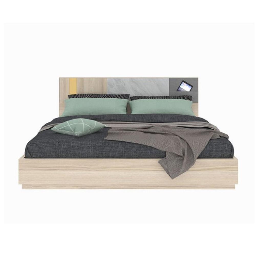 ชุดห้องนอน 6 ฟุต SB FURNITURE MARMURUS สี CANYON OAK