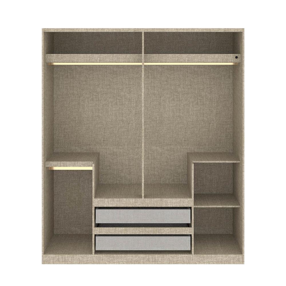 ชุดห้องนอน 6 ฟุต SB FURNITURE MARMURUS สี CANYON OAK