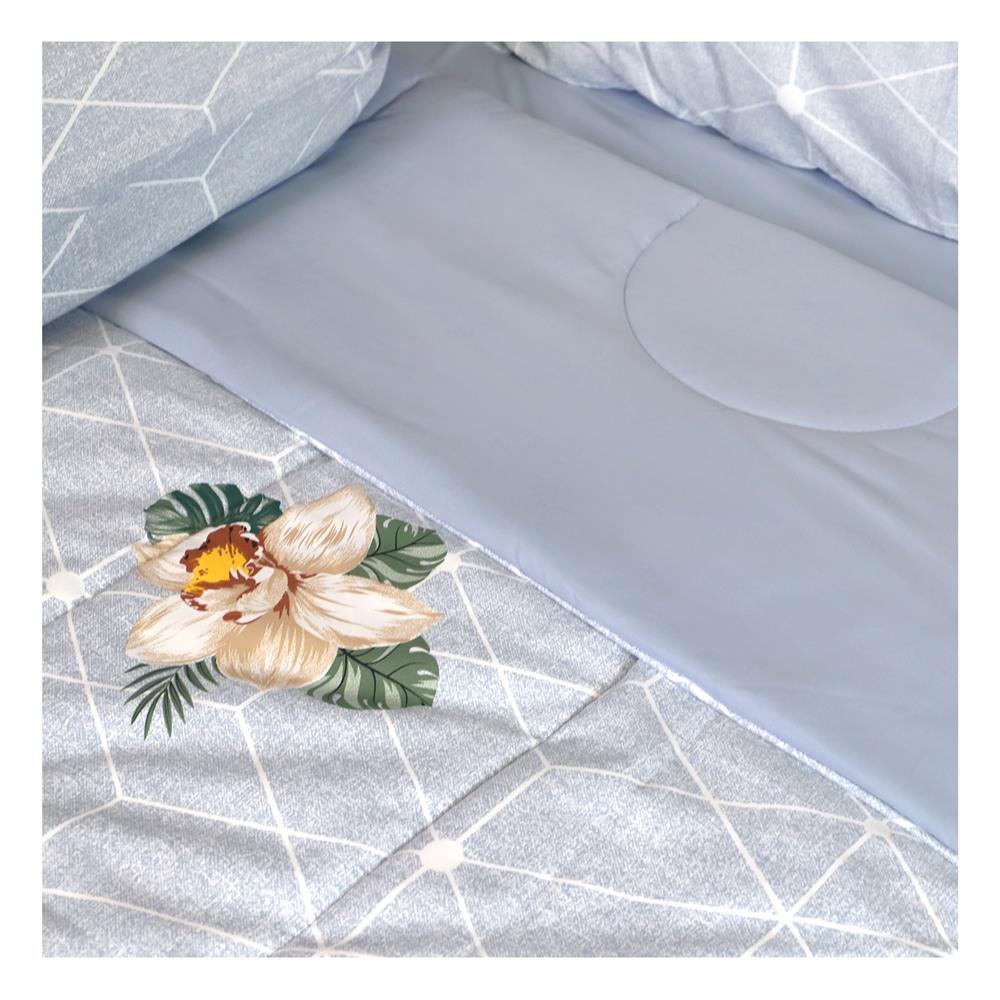 ชุดผ้าปูที่นอน 6 ฟุต 6 ชิ้น HOME LIVING STYLE SERBIA GREY