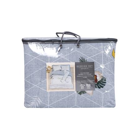 ชุดผ้าปูที่นอน 6 ฟุต 6 ชิ้น HOME LIVING STYLE SERBIA GREY_5