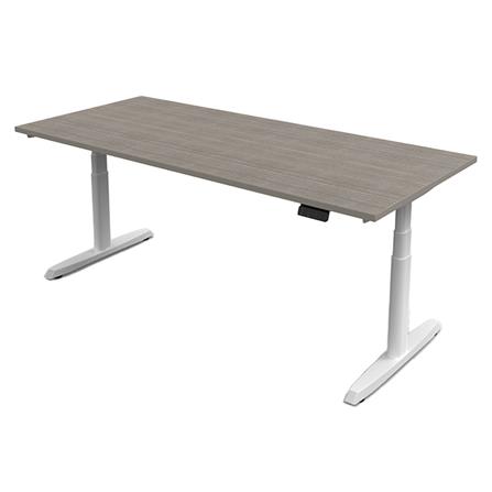 โต๊ะทำงานปรับระดับ ERGOTREND SIT 2 STAND GEN5 180 ซม. สี COMBI GREY/ขาว_0