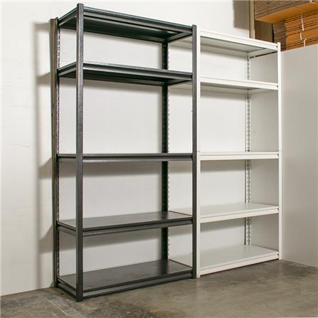 ชั้นวางของโล่ง 5 ชั้น CTREND SL7 สีดำ_3