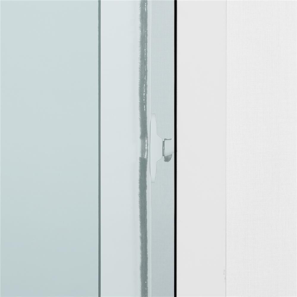 หน้าต่างบานเลื่อน ไวนิล S-S มุ้ง WINDSOR 180X110 ซม. สีขาว