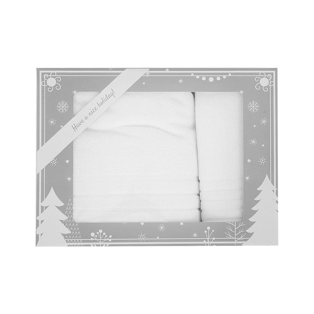 ผ้าขนหนู GIFT SET HOME LIVING STYLE MAGIC สีขาว