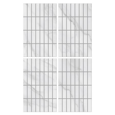 WALL TILE 10X16IN COTTO AMMY WHITE
