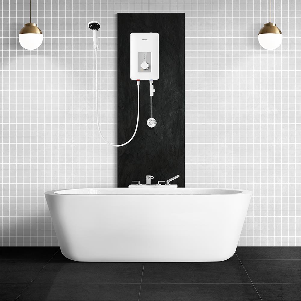 เครื่องทำน้ำอุ่น TOSHIBA TWH-45WTH 4500 วัตต์ สีขาว