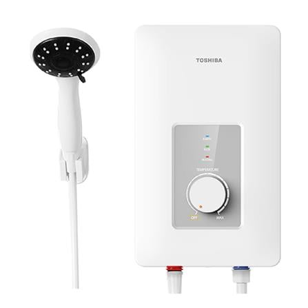 เครื่องทำน้ำอุ่น TOSHIBA TWH-45WTH 4500 วัตต์ สีขาว_0
