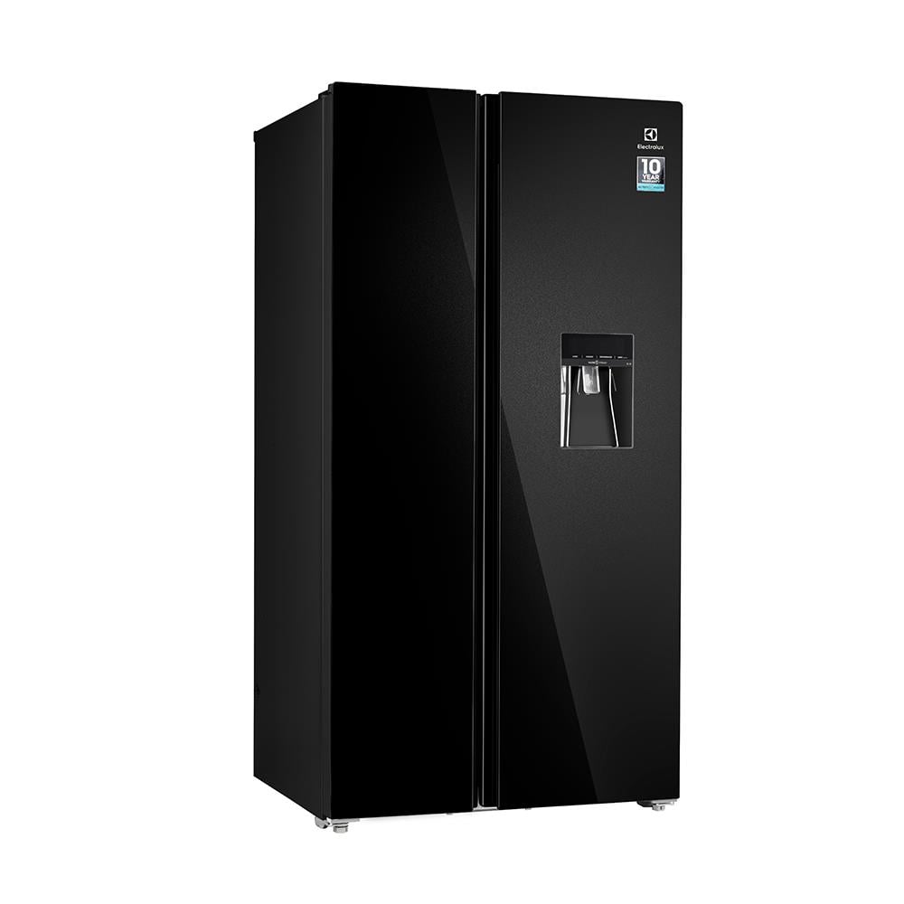 ตู้เย็น SIDE BY SIDE ELECTROLUX ESE6645A-BTH 21.8 คิว กระจกดำ อินเวอร์เตอร์