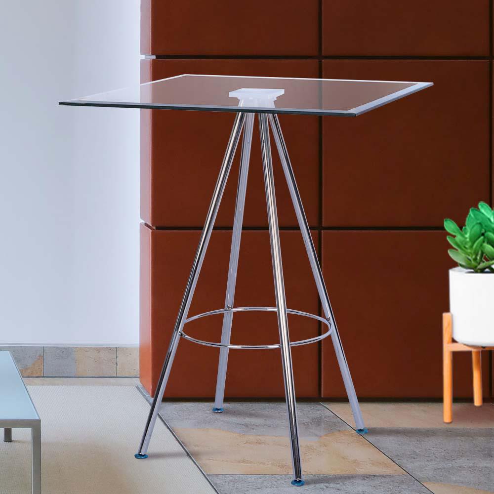 โต๊ะอาหาร AS FURNITURE ROME-B สีใส