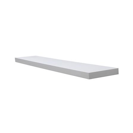 FLOATING WOOD SHELF STACKO 120X24X5CM WHITE