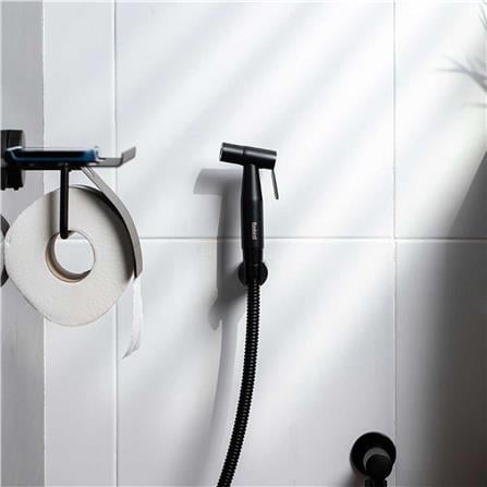 สายฉีดชำระครบชุด RASLAND RA BLACK-19 สีดำ_1