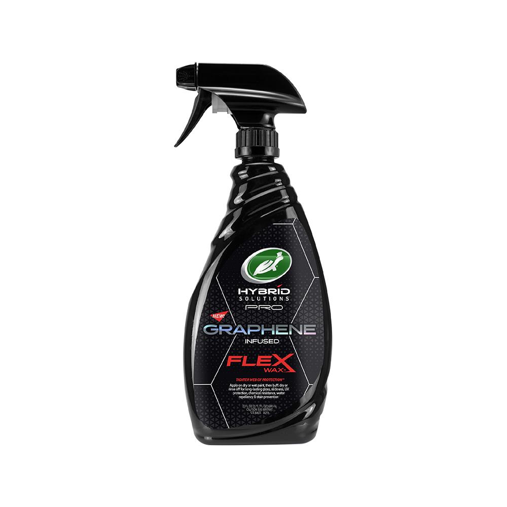 น้ำยาดูแลรถยนต์ TURTLE WAX HYBRID SOLUTIONS PRO GRAPHENE INFUSED FLEX 23 ออนซ์ แพ็ก 3 ขวด