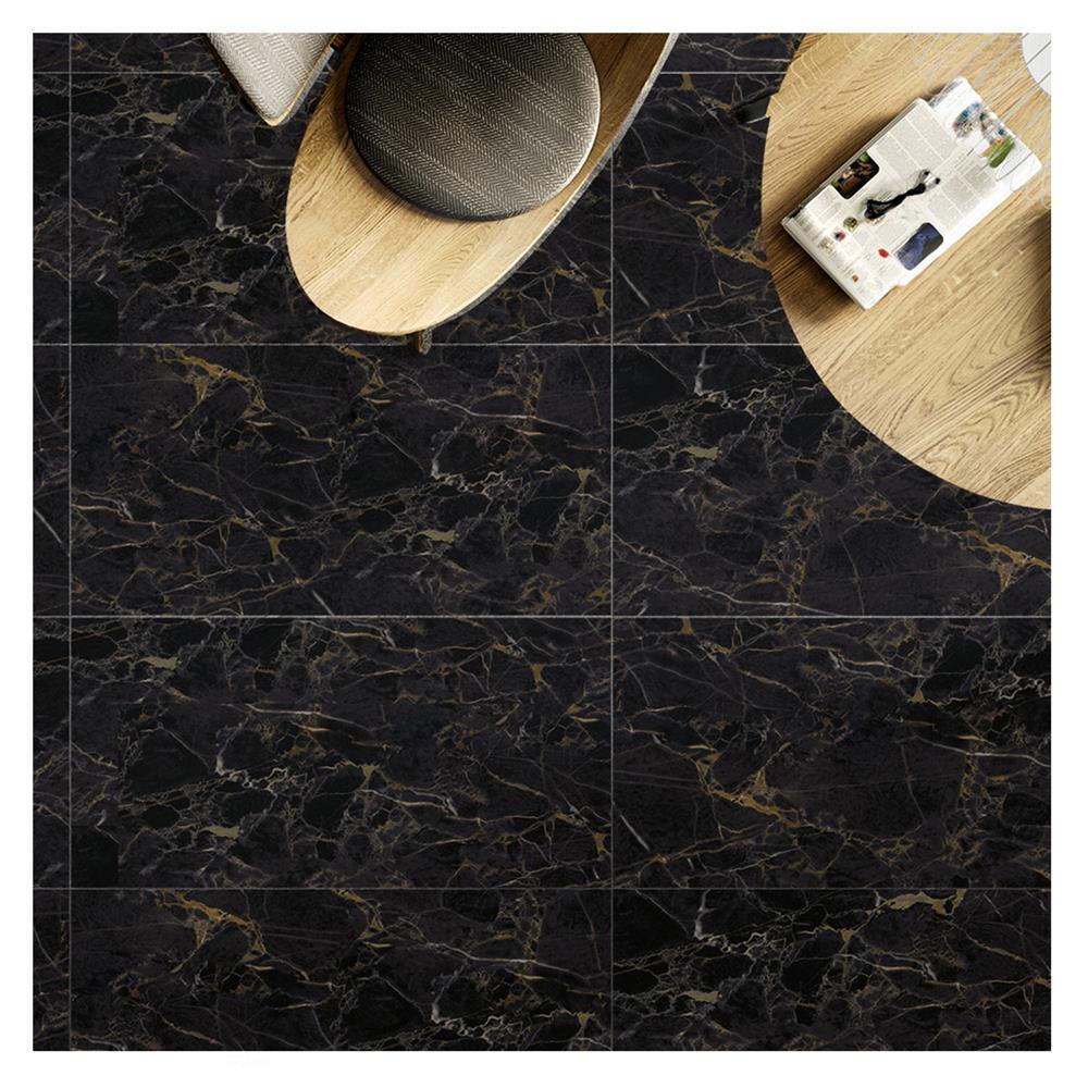 กระเบื้องพื้น 60x120 ซม. MAXIMUS รัซโซ่ เนโร ดำ A 1.44M2