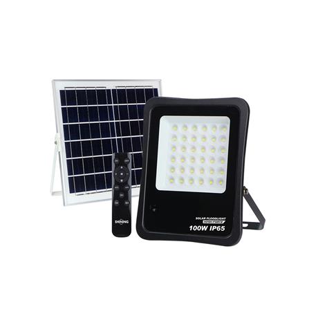 ไฟสปอตไลท์ SOLAR SHINING S-FD100659-2SL 100 วัตต์ DAYLIGHT สีดำ_0