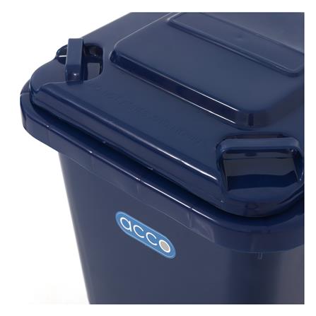 ถังขยะฝาเปิดปิดมีล้อ ACCO CLEAN 32 ลิตร สีน้ำเงิน_3