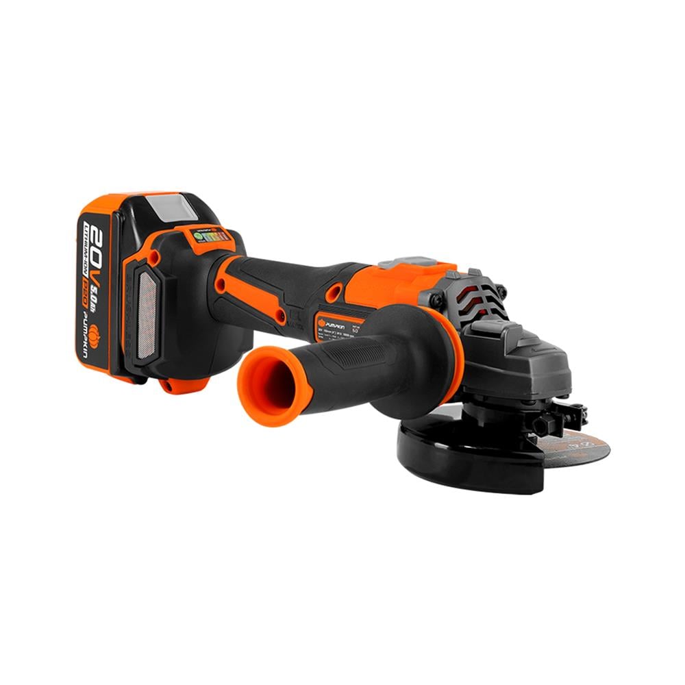 เครื่องเจียรไร้สาย (พร้อมแบตเตอรี่) PUMPKIN INF-4AGBL 50279 4 นิ้ว 20 โวลต์