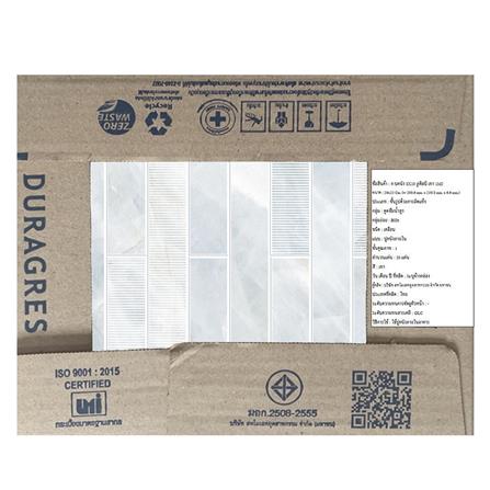 กระเบื้องผนัง 8x10 นิ้ว DURAGRES ภูศิลป์ เทา_5