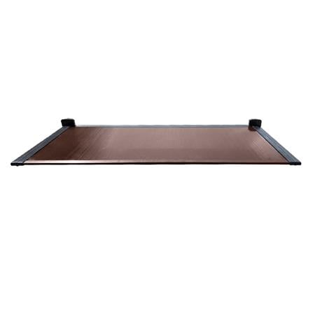 กันสาดโพลีคาร์บอเนต ขาตรง SUNSHIELD 60X120 ซม. สีชา_2