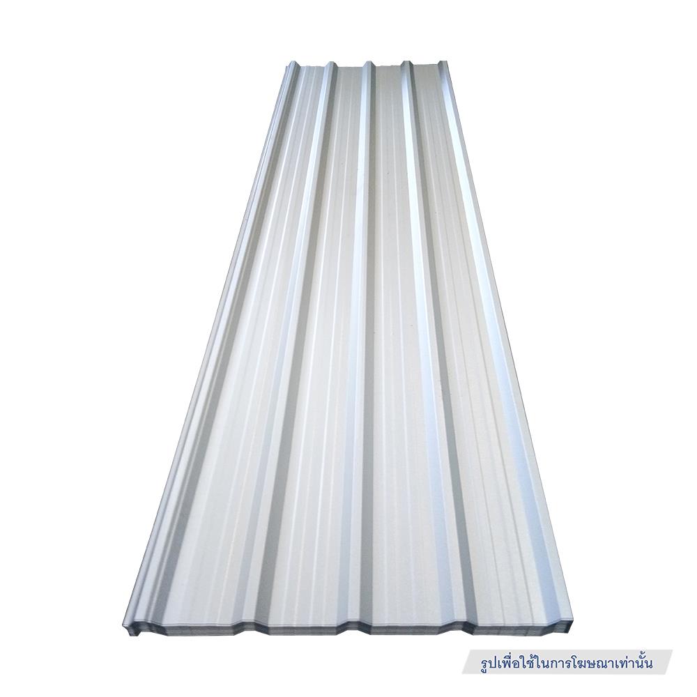 เมทัลชีท SUNSHIELD 0.35 มม. 0.76x4.2 ม. สีอะลูมิเนียม