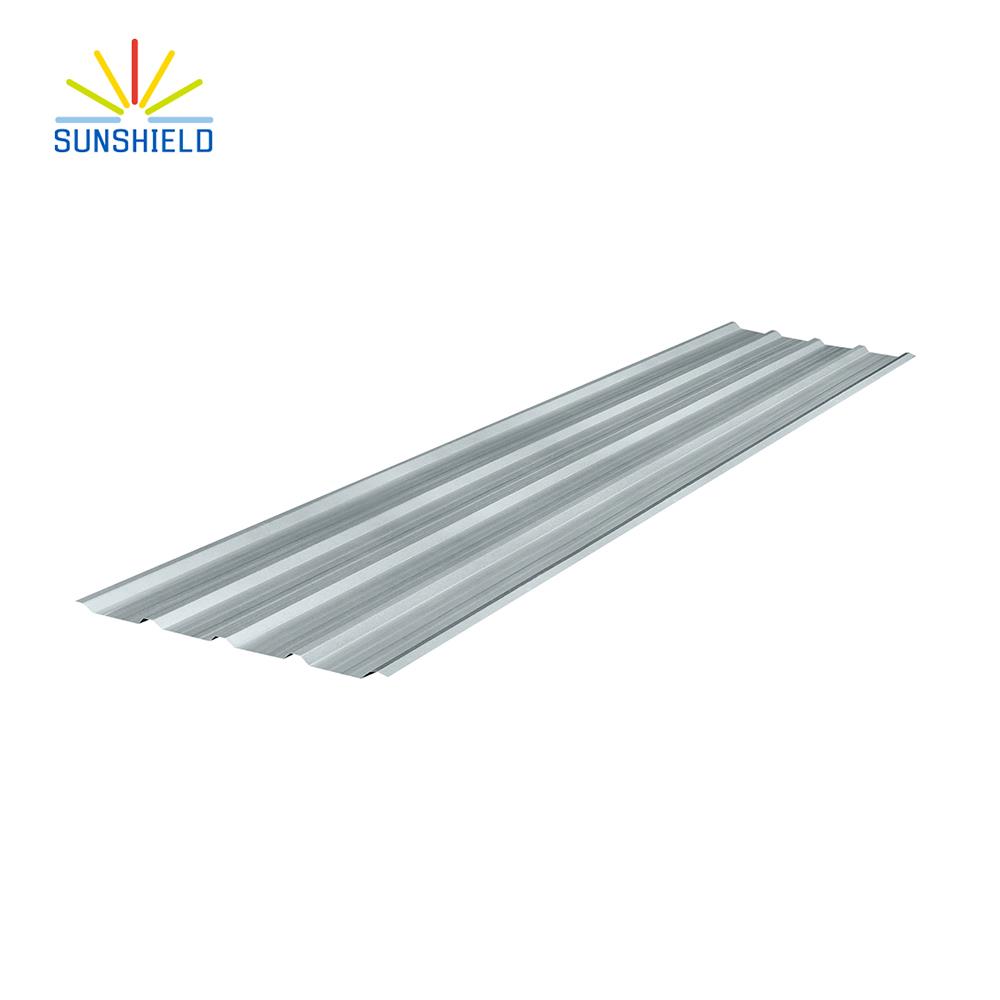 เมทัลชีท SUNSHIELD 0.35 มม. 76x520x0.04 ซม. สีอะลูมิเนียม