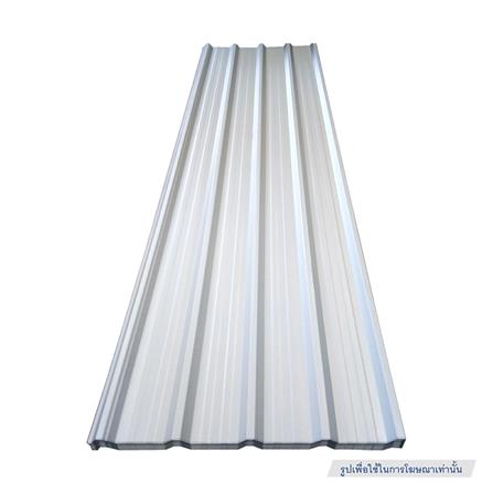 เมทัลชีท SUNSHIELD 0.35 มม. 76x520x0.04 ซม. สีอะลูมิเนียม_3