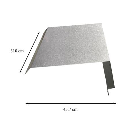 ครอบต่อผนังปูน เมทัลชีท SUNSHIELD G457 3.10 เมตร_1