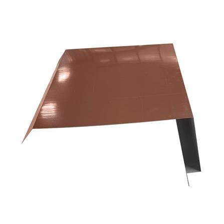 ครอบต่อผนังปูน เมทัลชีท SUNSHIELD G457 3.10 เมตร สีน้ำตาล_0