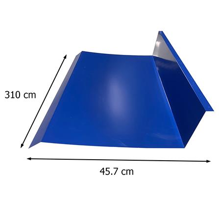 ครอบข้าง เมทัลชีท SUNSHIELD G457 3.10 เมตร สีน้ำเงิน_1