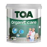 สีน้ำทาภายใน TOA ORGANIC CARE BASE A สีขาว/เขียว เนียน 9 ลิตร สีน้ำทาภายใน TOA ORGANIC CARE BASE A สีขาว/เขียว เนียน 9 ลิตร