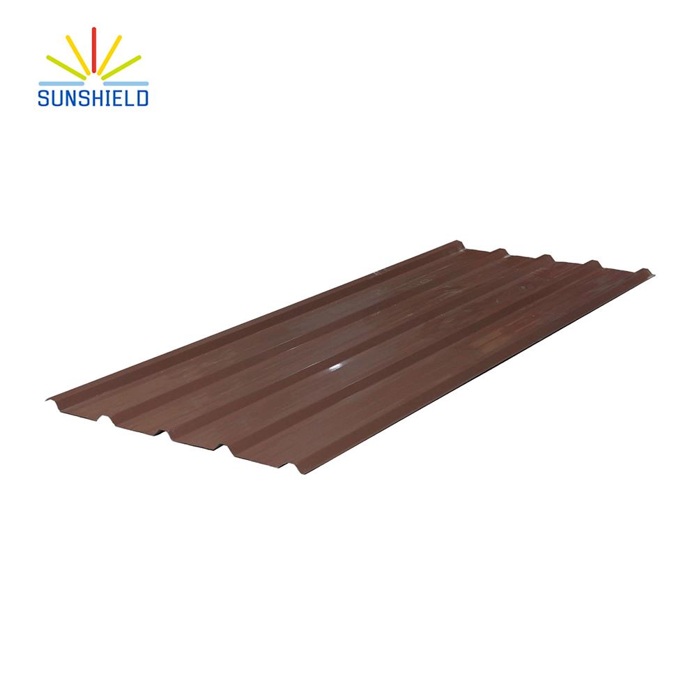 เมทัลชีท SUNSHIELD 0.35 มม. 0.76x5.2 มม. สีน้ำตาล