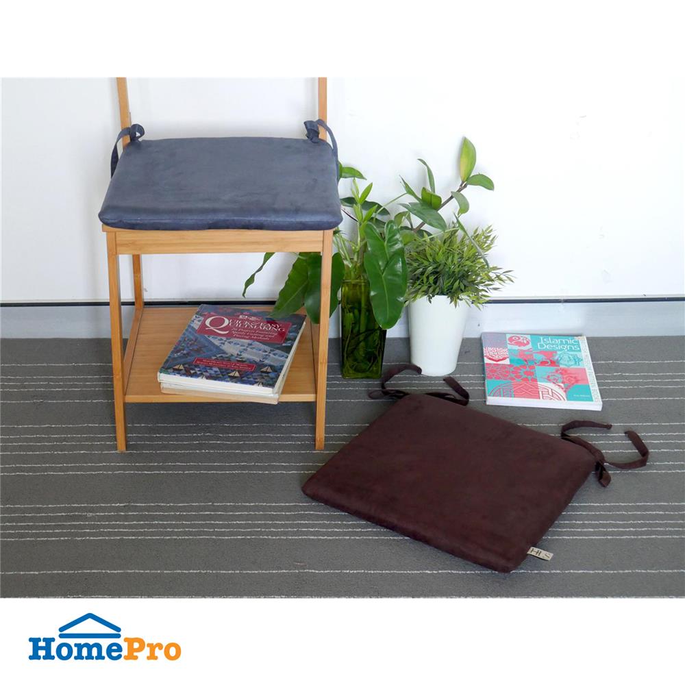 เบาะรองนั่ง ME LIVING NESTO 16X16 นิ้ว สีเทา