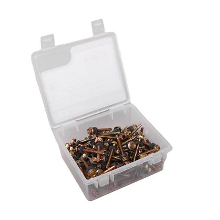 สกรูยึดหลังคาลอนคู่แปเหล็ก DEXZON 10x1-1/2 นิ้ว (แพ็ก 100 ชิ้น)_1