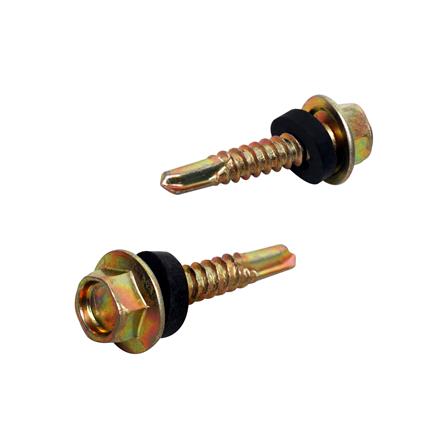 สกรูยึดหลังคาลอนคู่แปเหล็ก DEXZON 10x1 นิ้ว (แพ็ก 150 ชิ้น)_0