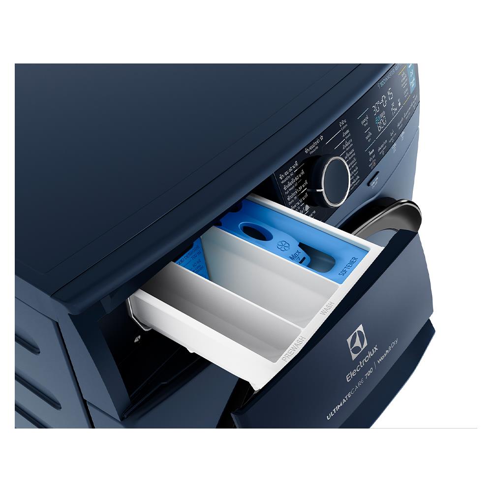 เครื่องซักอบ ELECTROLUX EWW1142R7MB 11/7 กก. อินเวอร์เตอร์ +ขาตั้ง
