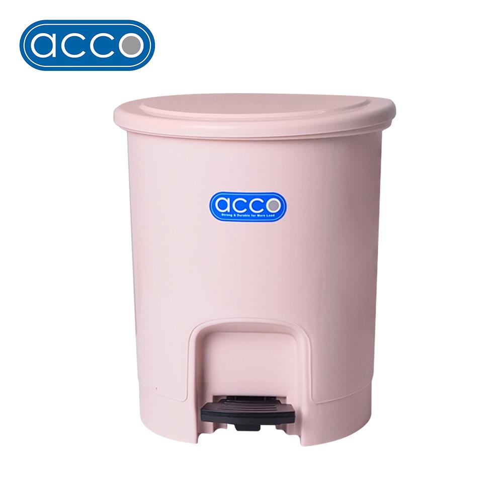 ถังขยะเหยียบกลม ACCO PASTEL 6L สีเบจ