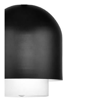 ไฟช่อ CARINI MODERN PH2148 แก้ว/โลหะ สีดำ/ขาว 1 หัว_2