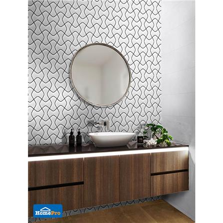 กระเบื้องผนัง 30X45 ซม. SCG เมต้า ไลน์ดำ (EXC) PM 1.08M2_3