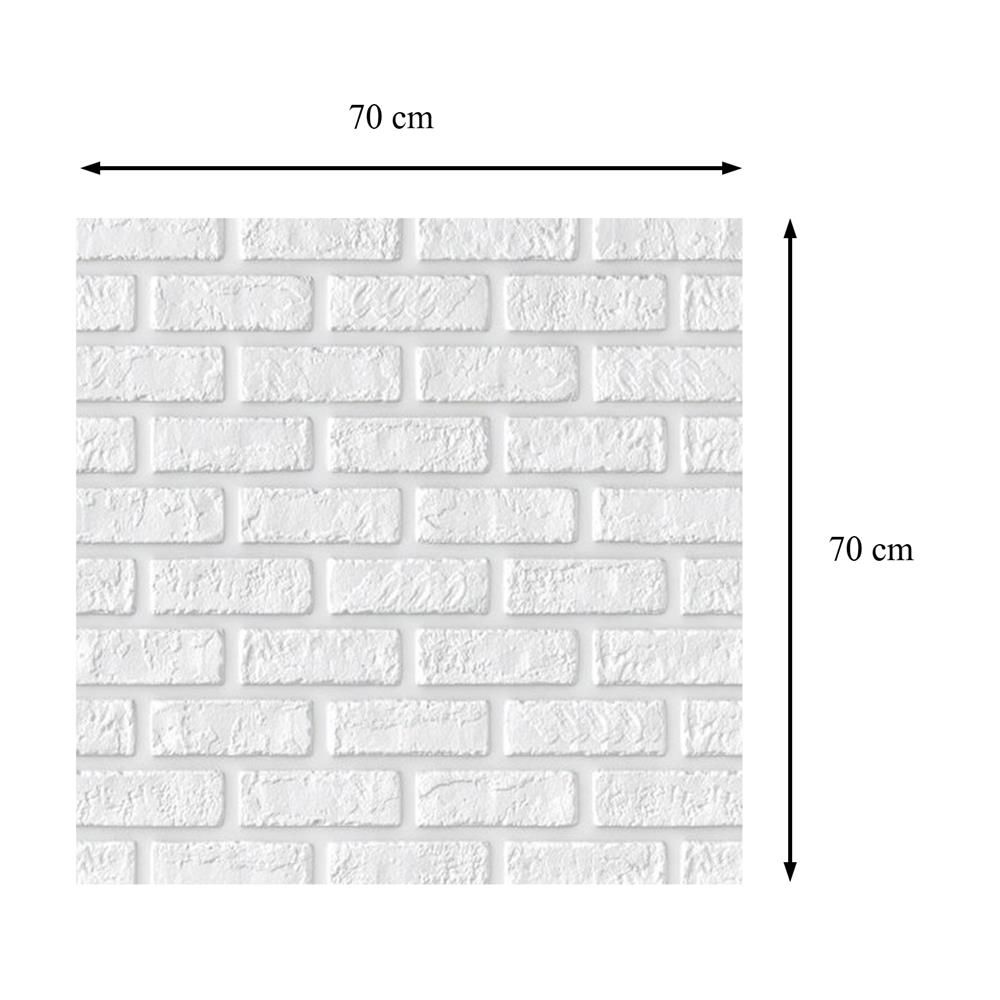 สติกเกอร์โฟม STIXMATE RS060-1 70X70 ซม. สีขาว